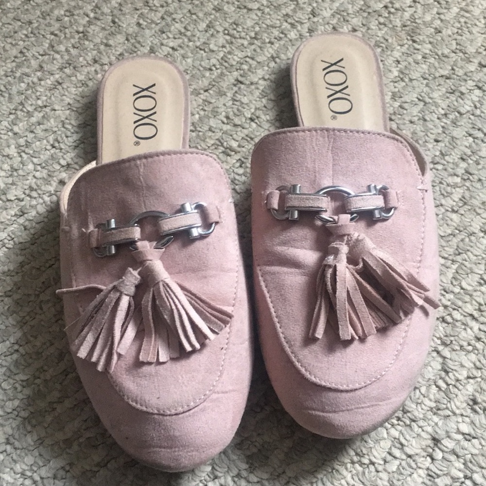 Pink slip on flats